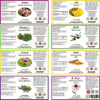 Hekma Center Herbal Supplements Package, 100% Natural Dietary Supplements - H.S.V
