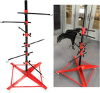 HECASA Panel Tree Paint Stand Panel Holder Adjustable Center Post Hang Automotive Doors Fenders Bumpers