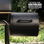 2137 Outlaw Charcoal Grill 950 Square Inch Black