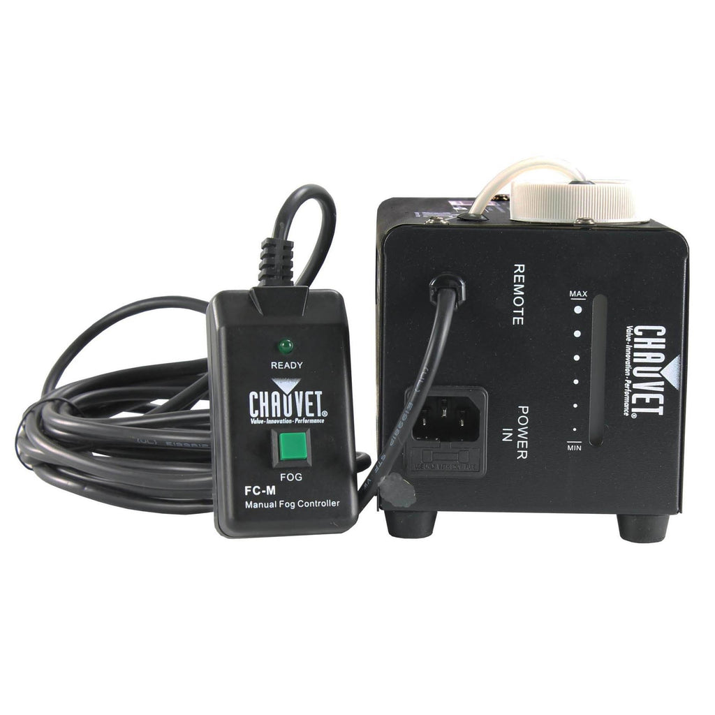 Chauvet DJ Hurricane Haze 2D & Hurricane Pro Fog Machines w/ Fog Fluid & Remotes