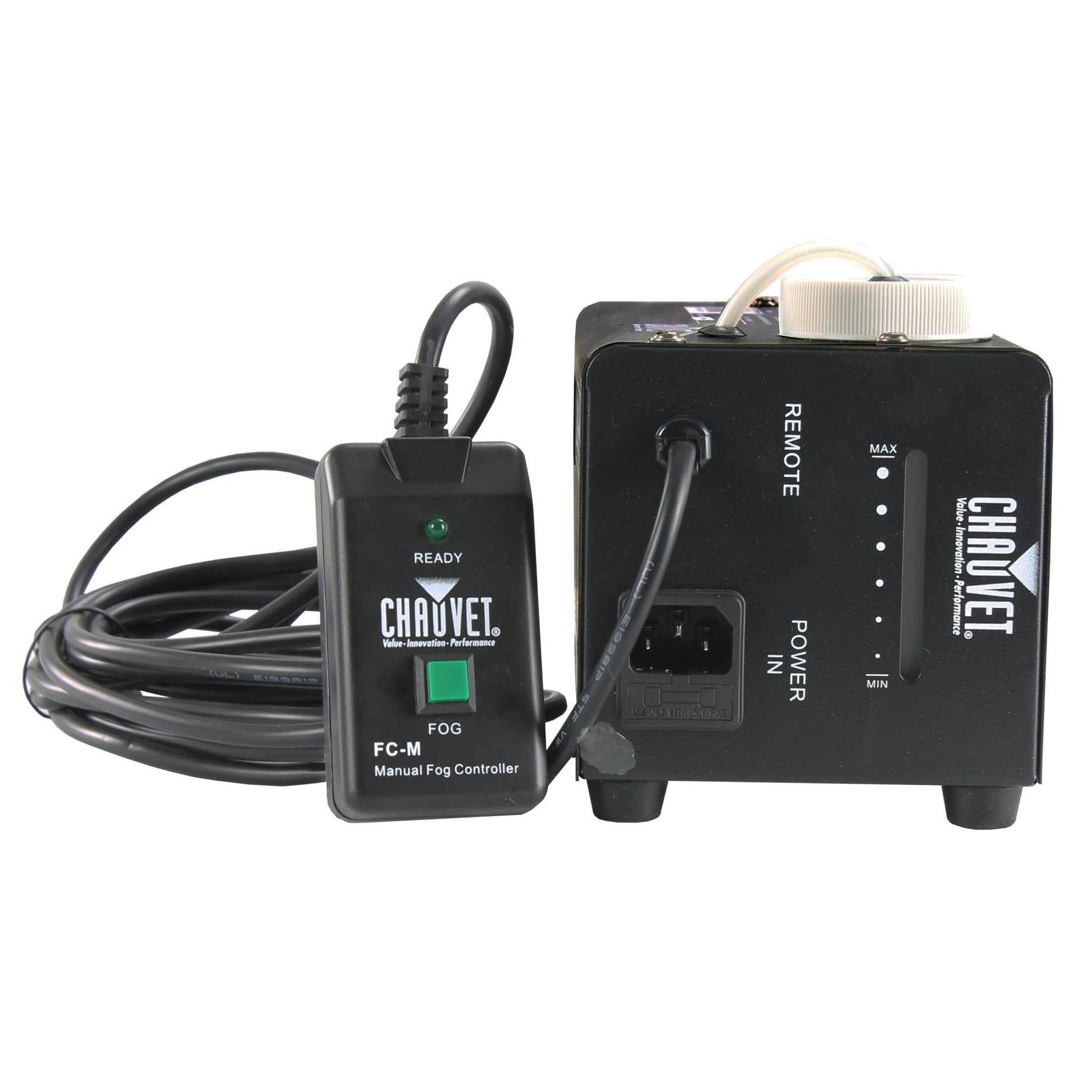 Chauvet DJ Hurricane Haze 2D & Hurricane Pro Fog Machines w/ Fog Fluid & Remotes