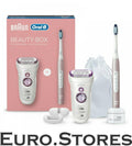 & Oral-B Beauty Box Silk Epil 9 Epilator and Sonic Toothbrush White / Pink