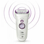 & Oral-B Beauty Box Silk Epil 9 Epilator and Sonic Toothbrush White / Pink