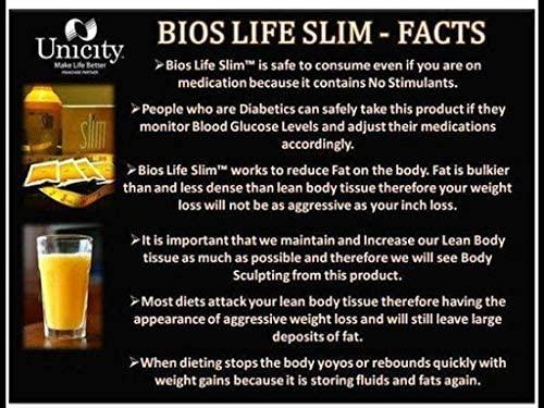 Unicity Bios Life Slim 30 Sachets (3 Pkts.) -Total 90 sachets