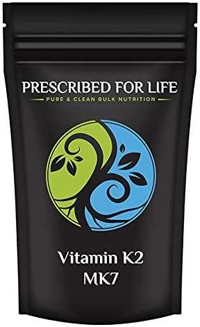 Prescribed for Life Vitamin K2 - MK-7 Menaquinone Powder, 12 oz (340 g)