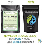 Prescribed for Life Vitamin K2 - MK-7 Menaquinone Powder, 12 oz (340 g)
