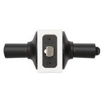 Custom Latitude Matte Black Keyed Entry Door Lever