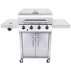 463375919 Performance  Steel 4-Burner Cabinet Style Liquid Gas Grill