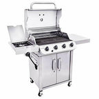463375919 Performance  Steel 4-Burner Cabinet Style Liquid Gas Grill