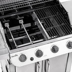 463375919 Performance  Steel 4-Burner Cabinet Style Liquid Gas Grill