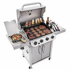 463375919 Performance  Steel 4-Burner Cabinet Style Liquid Gas Grill