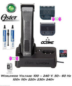 Oster OCTANE Cordless Lithium Ion A5/76 Cordless Clipper SET#000&1 DIAMOX Blades