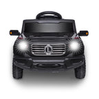 Ride On Toys for Kids 6 volt, Powered Ride on Car w/ Parental Remote Control &amp; Manual Modes, Music, Horn, Lights, Volume Control Functions, Electric Vehicle for 3-5 Years Old Boy Girls, Black, W4510