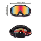 Windproof Motorcycle Glasses Sports Goggles, ATV Windbreak Sand Safety Goggles For Helmet Motorbike Motorcycles Goggles