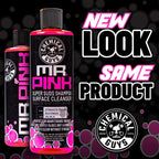 Chemical Guys CWS_402A Car Wash, Dry &amp; Shine Bundle - Mr. Pink Foaming Car Wash Soap, 128 fl oz (1 Gal) + After Wash Gloss Boosting Drying Aid (16 fl oz) (2 Items) For Cars, Trucks, SUVs, RVs &amp; More