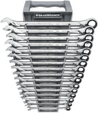 GEARWRENCH XL Ratcheting Combination Metric Wrench Set 16 Pc., 12 Point - 85099