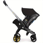 Effortless Baby Strolling, 4-in-1 Foldable Stroller For Use In Shopping Malls, Supermarkets, And Outdoors,  Thanksgiving, Christmas, Year Gift
