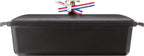 Staub Cast Iron 1.5-qt Large Rectangular Terrine - Matte Black, Made in France
