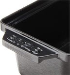 Staub Cast Iron 1.5-qt Large Rectangular Terrine - Matte Black, Made in France