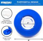 HYDROTOOLS BY SWIMLINE 8720 Extra Large Capacity Pool &amp; Spa Chemical Dispenser | Compatible With Bromine &amp; Chlorine Supports 1-3’’ Tablets | Adjustable Control Ring For Customizable Flow Rate