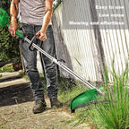 Priority Culture Battery Grass Cutter Outdoor Portable Electric Lawn Mower Garden Small Rechargeable Weeder, Multifunctional Agricultural Lawn Mower, High-Power Brushless Motor 48V/4Ah
