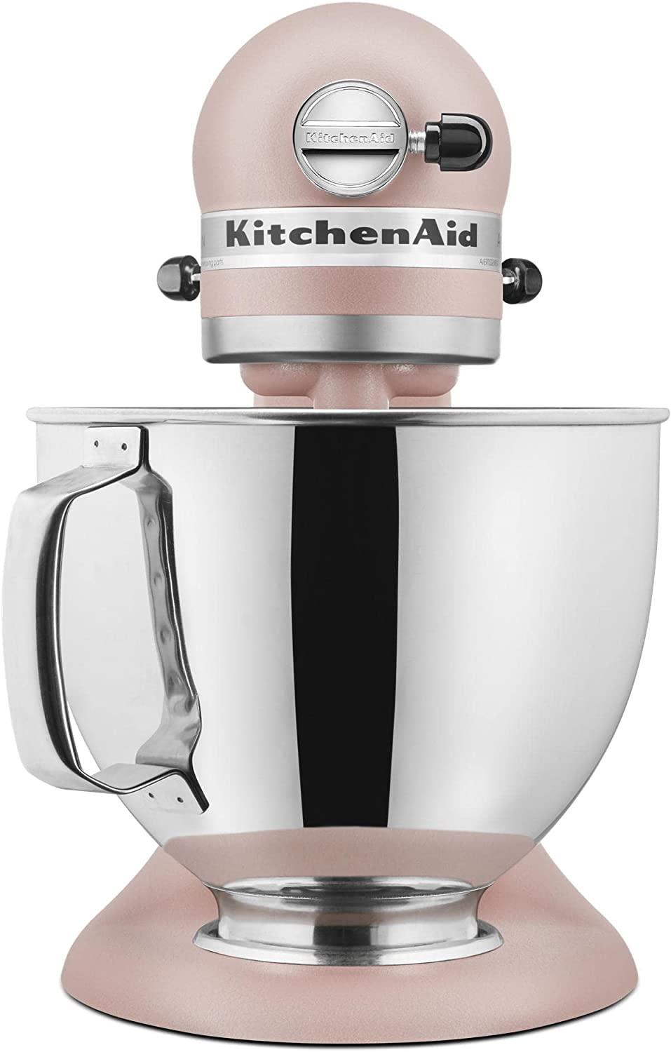 KitchenAid Artisan Series Stand Mixer, 5 Quart, Feathered Pink
