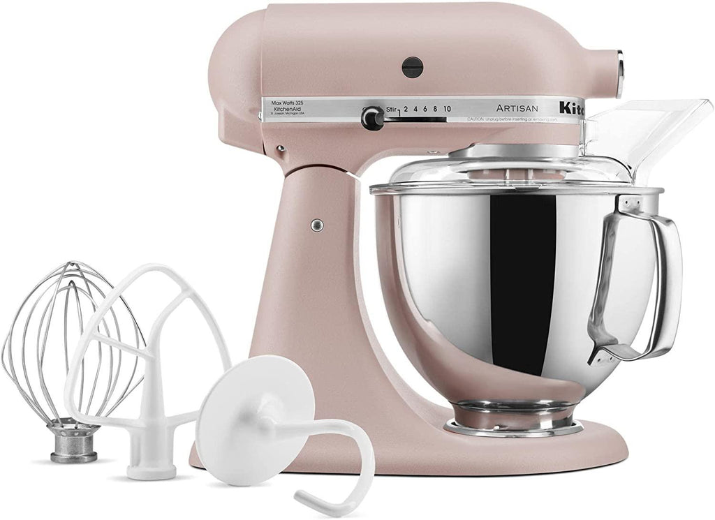 KitchenAid Artisan Series Stand Mixer, 5 Quart, Feathered Pink