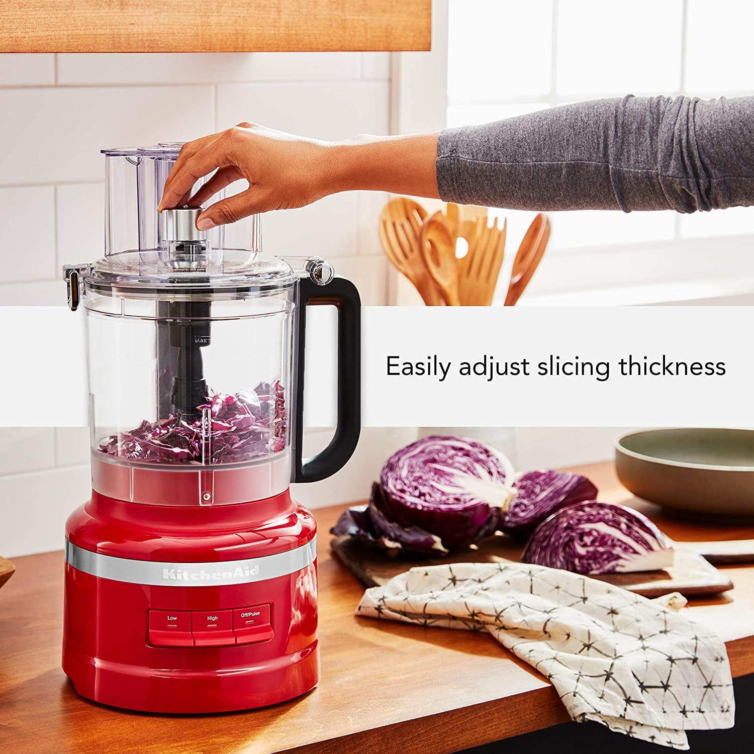 KitchenAid 13-Cup Food Processor, Empire Red