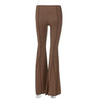 vintage hippe low waist flare trousers
