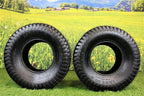 Set of Two 18x8.50-8 4 Ply Turf Tires for Lawn & Garden Mowers 18x8.5-8