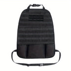 Military-Grade Car Back Seat Organizer: Tactical Accessories, Molle Pouch StoraBag, Outdoor Self-Driving Hunting Seat Cover Bag