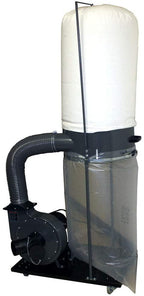 70 gallon 2 HP Industrial Dust Collector Heavy Duty High Flow Capacity Portable