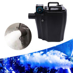 Dry Ice Machine DJ StaEffect Low Smoke Fog Machine for Wedding Party Black
