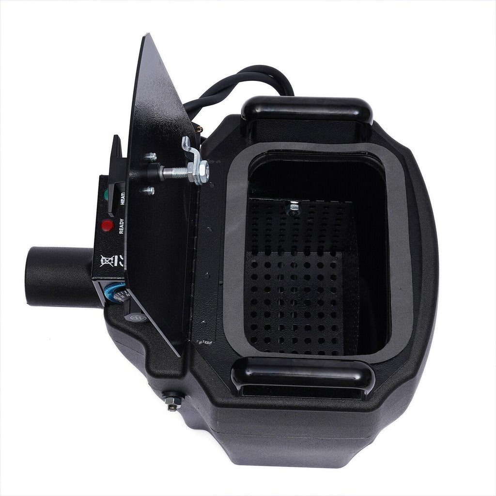 Anqidi 3500W DJ StaEffect Dry Ice Machine Manual Black Plastic Low Smoke Machine for Wedding Party