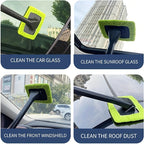 Effortlessly Clean Your Car Windows With This Windshield Cleaner Brush Kit!