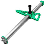 ZHENWOCAI  Steel Manual Gypsum Board Cutting Artifact Roller Type Hand Push Drywall Cutting Tool New