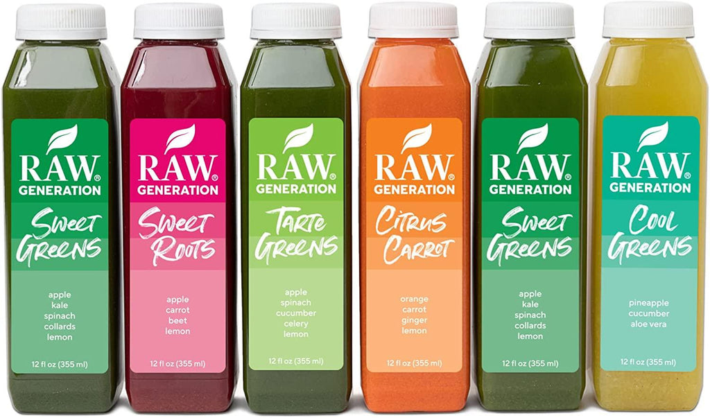 7-Day Skinny Cleanse by Raw Generation® - Best Detox Juice Cleanse to Look and Feel Lighter Quickly/Healthiest Way to Cleanse Your System/Jumpstart a Healthier Diet