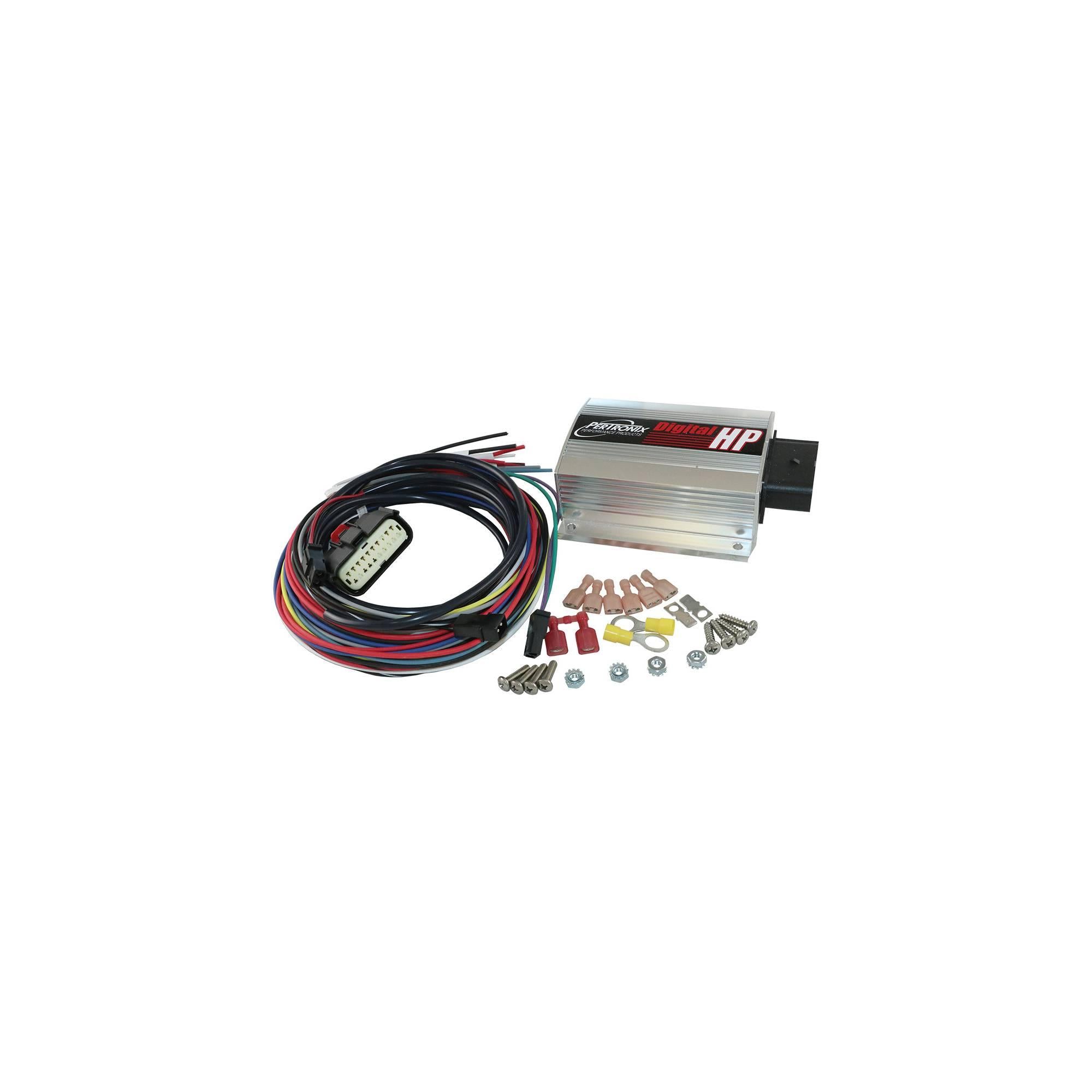 MACs Auto Parts  42-391395 Pertronix Digital HP CD Ignition Box, Silver