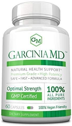 Approved Science® Garcinia MD - Increase Metabolism and Enhance Mood. All Natural & Vegan Friendly. 60 Capsules Per Bottle - 6 Bottle Supply