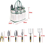 C.W.USJ Hand Tool  Steel Tool Set Planting Tools Pliers with Folding Bag 7Pcs Household Tool