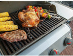 Gas BBQ Grill  Spirit II E-310 3-Burner Natural Black Cart Thermometer