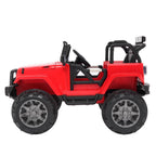 Zimtown 12V Ride On Car Kids Electric Battry Powered w/ Remote Control, 3 Speeds, LED Lights, MP3 - Red
