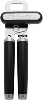 KitchenAid Classic Multifunction Can Opener / Bottle Opener, 8.34-Inch, Black