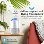 Katchy Indoor Insect Trap - Catcher &amp; Killer for Mosquitos, Gnats, Moths, Fruit Flies - Non-Zapper Traps for Inside Your Home - Catch Insects Indoors with Suction, Bug Light &amp; Sticky Glue (White)