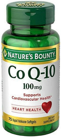 Nature's Bounty Co Q-10 100 mg Softgels 75 ea (Pack of 10)
