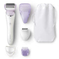 SatinShave PrestiWomens Electric Shaver, Cordless & Dry Use, 5 Ac