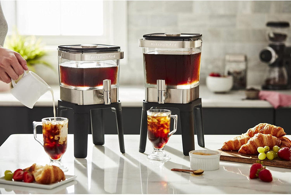 KitchenAid KCM5912SX Cold Brew Coffee Maker 38 Ounce Brushed Stainless Steel