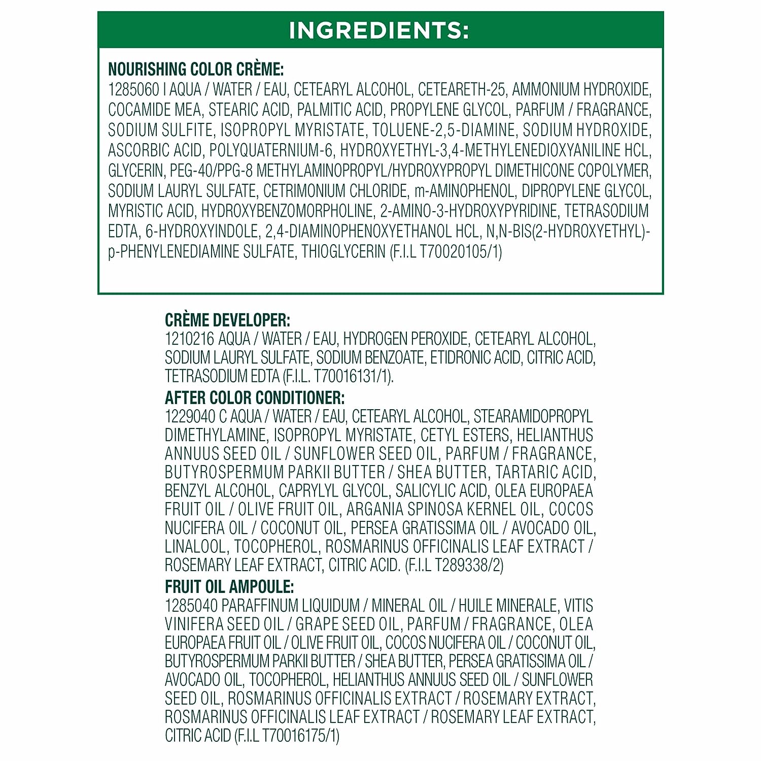 Garnier Hair Color Nutrisse Nourishing Creme, 40 Dark Brown (Dark Chocolate) Permanent Hair Dye, 1 Count (Packaging May Vary)