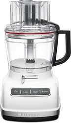 KitchenAid KFP1133WH 11-Cup Food Processor with Exact Slice System - White