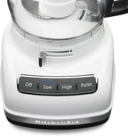 KitchenAid KFP1133WH 11-Cup Food Processor with Exact Slice System - White